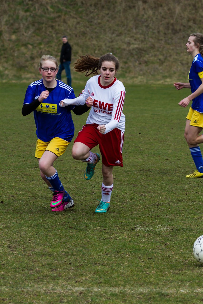 Bild 277 - B-Juniorinnen Tus Tensfeld - TSV Gnutz o.W. : Ergebnis: 1:3